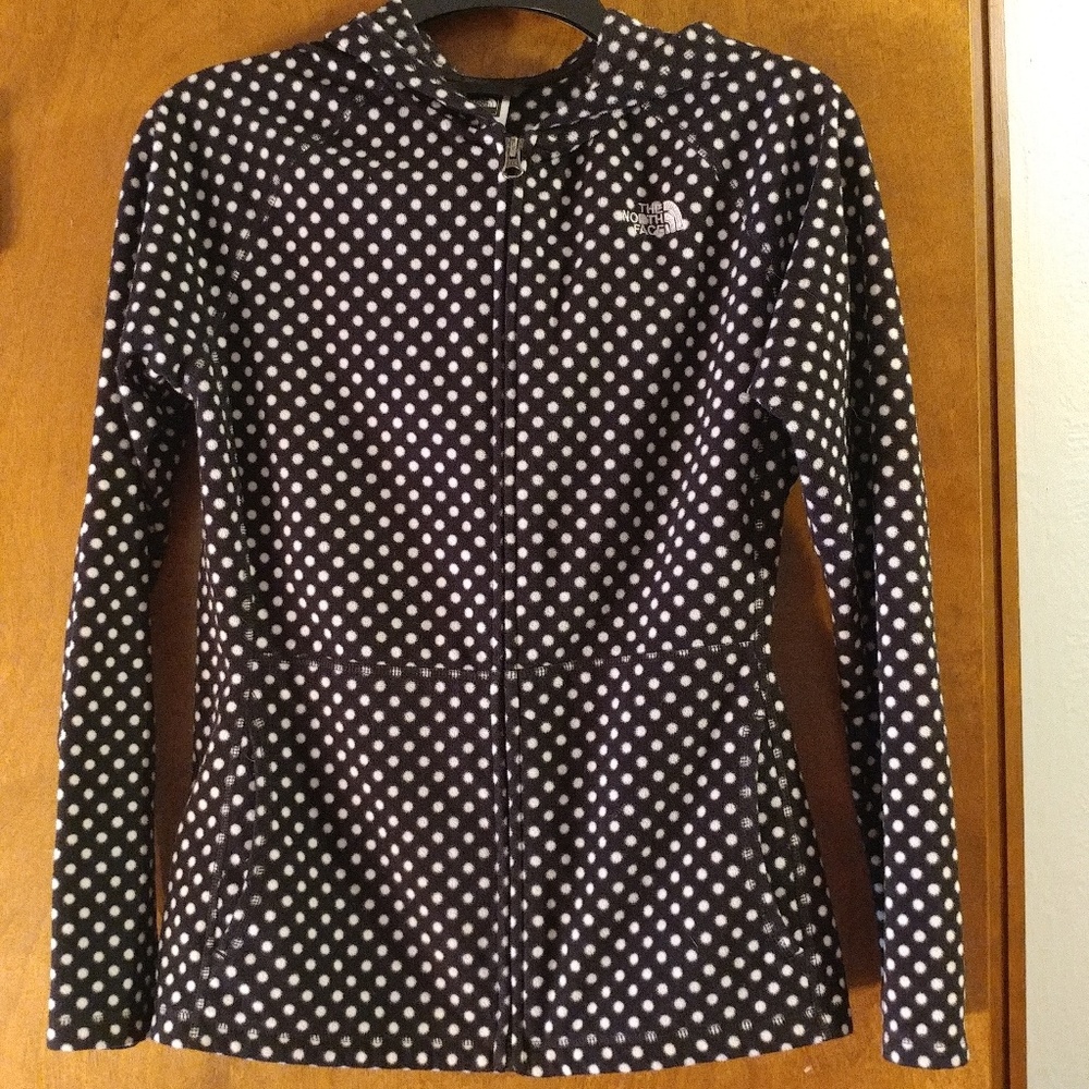 North face fleece hoodie